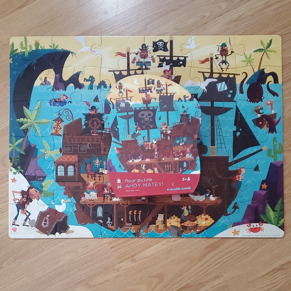 🎉2/$25🎉 Pirate Floor Puzzle